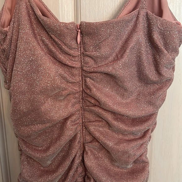 Jump Apparel pink Metallic dress - Picture 7 of 9